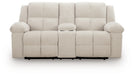 Orlen Reclining Loveseat with Console - Pierce Furniture Gallery