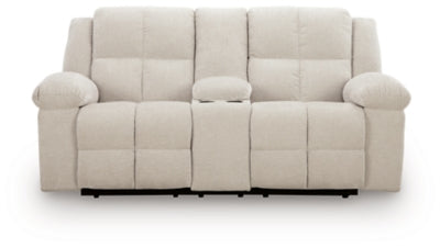 Orlen Reclining Loveseat with Console - Pierce Furniture Gallery