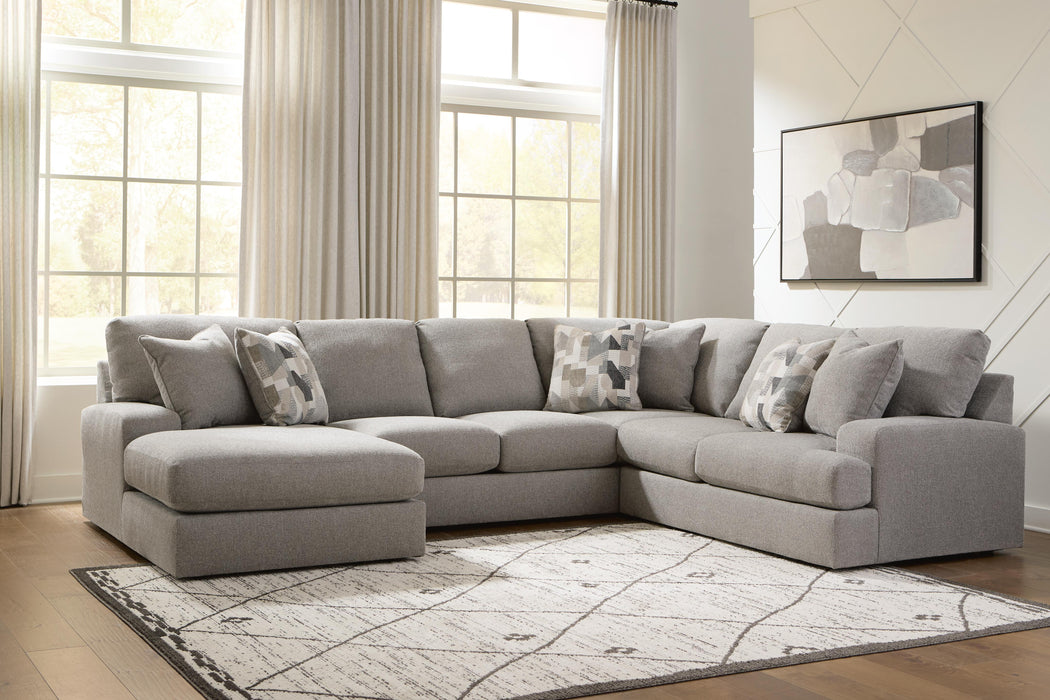 Lindon Sectional with Chaise - Pierce Furniture Gallery