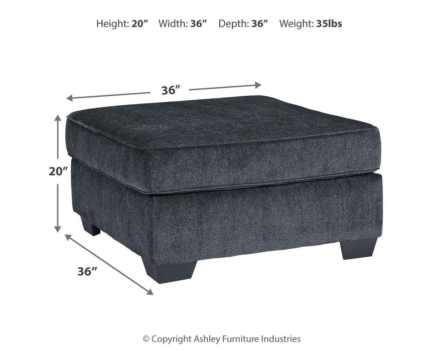Altari Oversized Accent Ottoman - Pierce Furniture Gallery