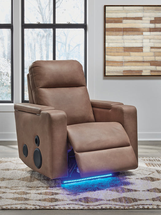 Lorrenton Power Glider Recliner with Audio System - Pierce Furniture Gallery