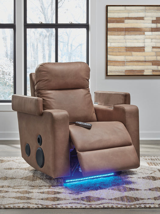 Lorrenton Power Glider Recliner with Audio System - Pierce Furniture Gallery