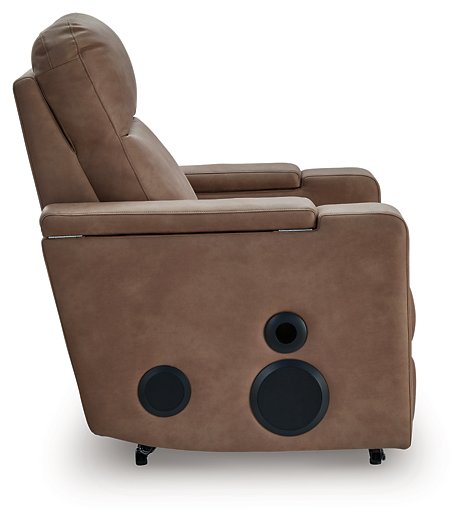 Lorrenton Power Glider Recliner with Audio System - Pierce Furniture Gallery