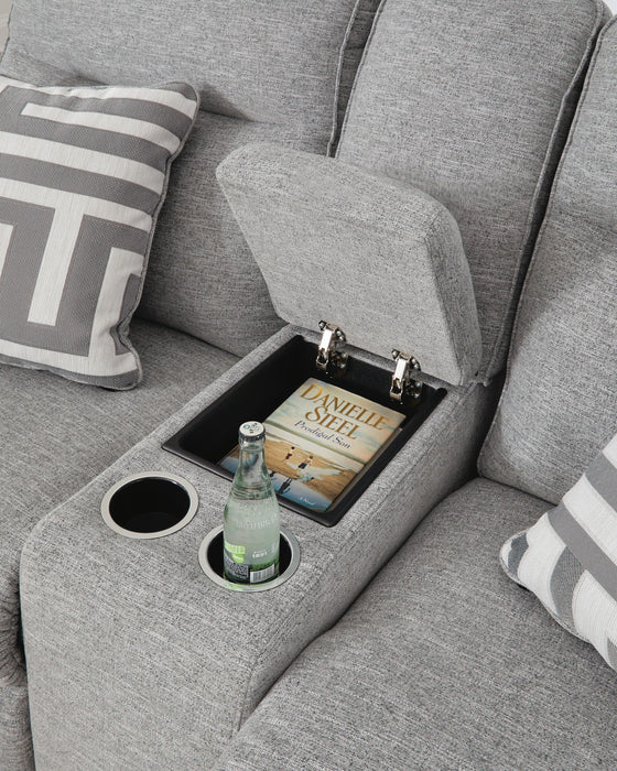 Biscoe Power Reclining Loveseat - Pierce Furniture Gallery
