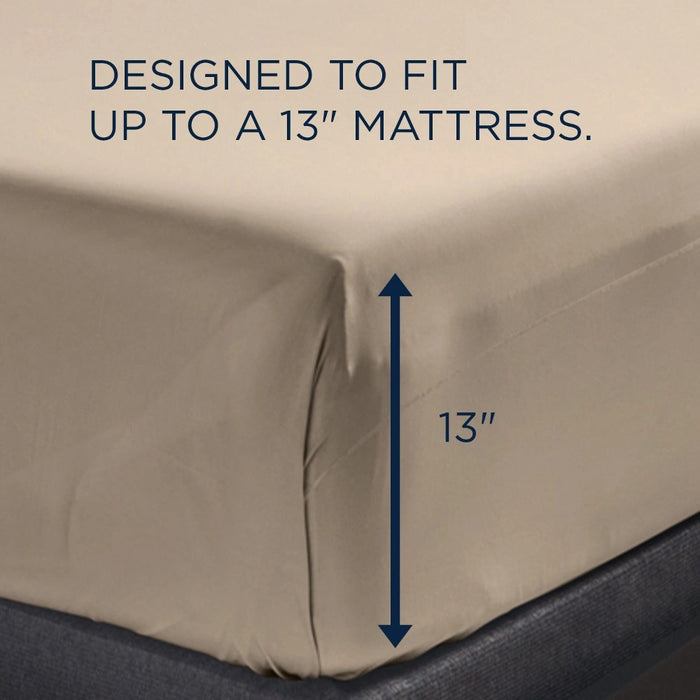 Tempur-Pedic ProPerformance Pillowcase Set - Sandstone