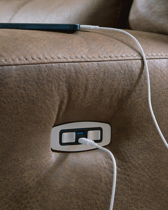 Beckley Place Power Reclining Sofa - Pierce Furniture Gallery