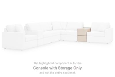 Modmax Balanced Sectional with Audio and Storage Consoles - Pierce Furniture Gallery