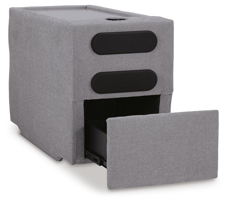 Modmax 5 Piece Sectional with Audio Console - Pierce Furniture Gallery
