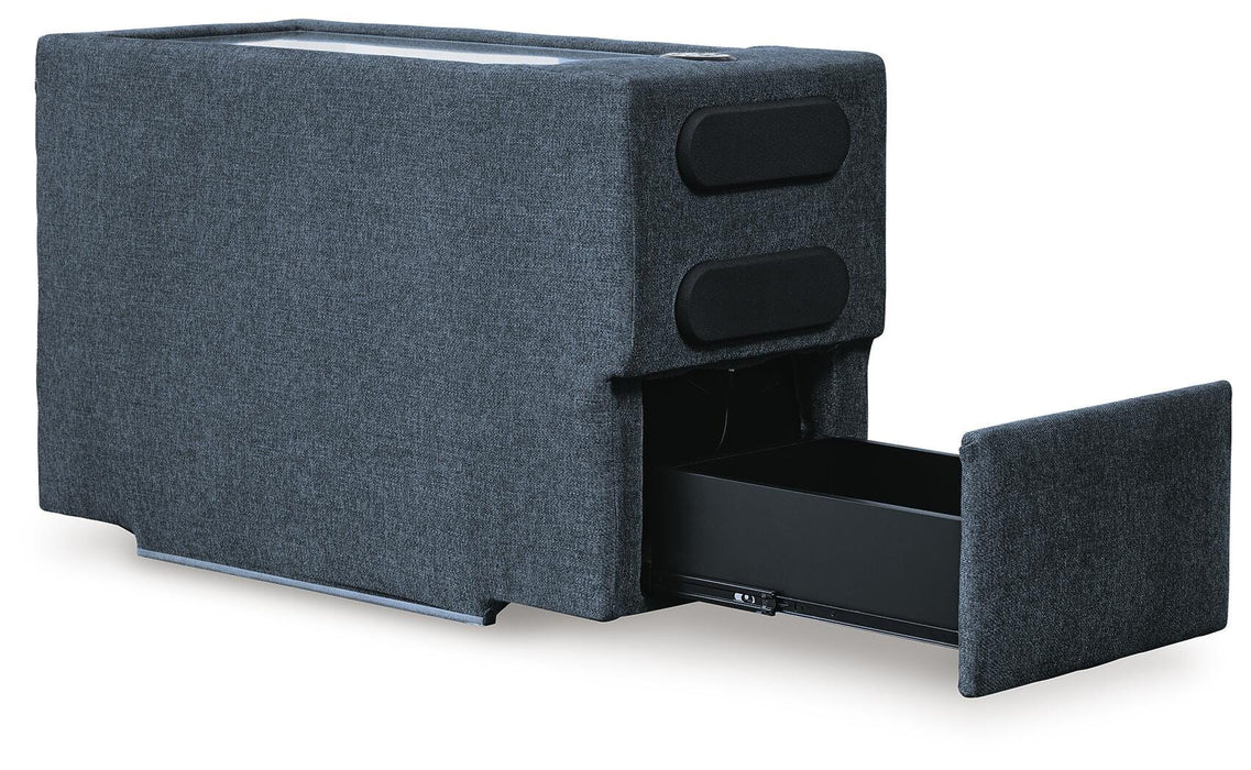 Modmax Balanced Sectional with Audio and Storage Consoles - Pierce Furniture Gallery