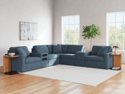 Modmax Balanced Sectional with Audio and Storage Consoles - Pierce Furniture Gallery