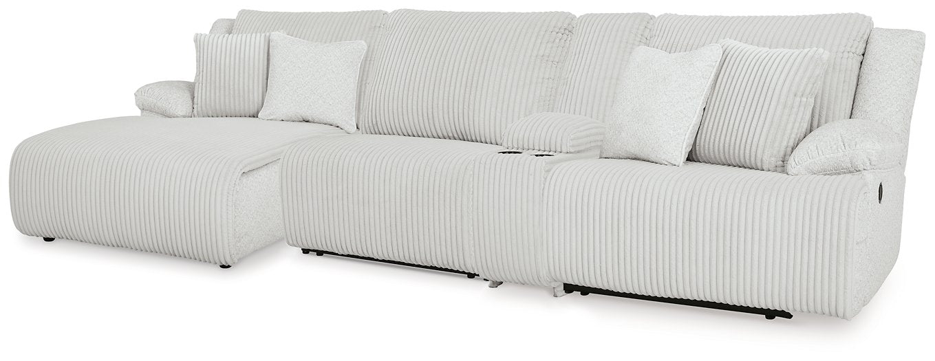 Top Tier Reclining Sectional with Chaise