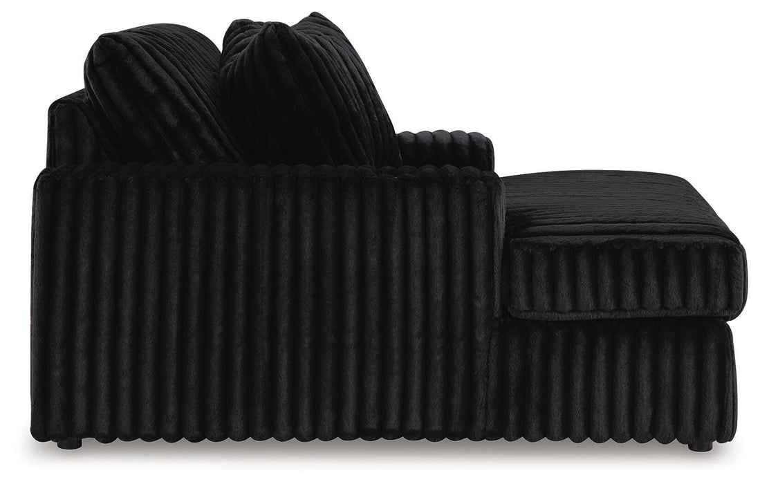 Midnight-Madness Oversized Chaise - Pierce Furniture Gallery