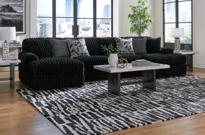 Midnight-Madness Sectional with Chaise - Pierce Furniture Gallery