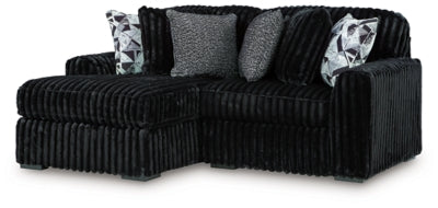 Midnight-Madness Sectional with Chaise - Pierce Furniture Gallery