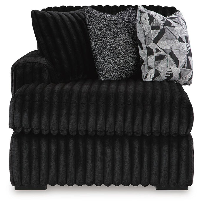 Midnight-Madness Sectional with Chaise - Pierce Furniture Gallery