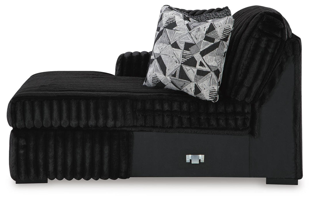 Midnight-Madness Sectional Sofa with Chaise - Pierce Furniture Gallery