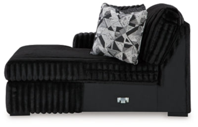 Midnight-Madness Super Chaise - Pierce Furniture Gallery