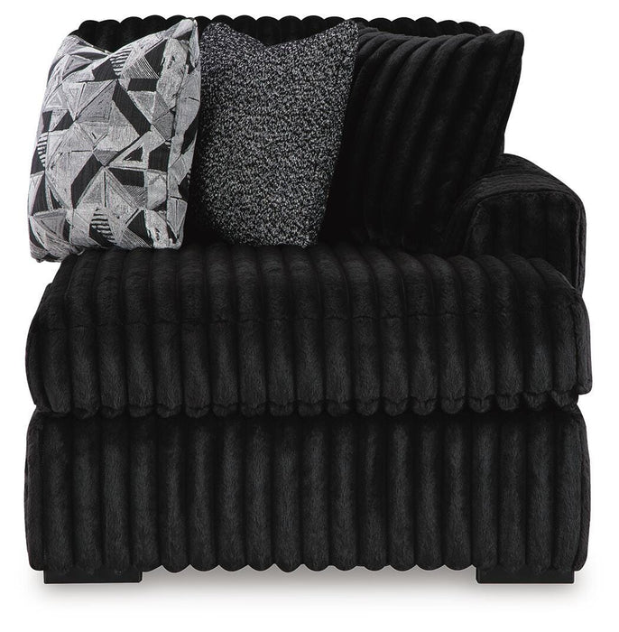 Midnight-Madness Sectional with Chaise - Pierce Furniture Gallery