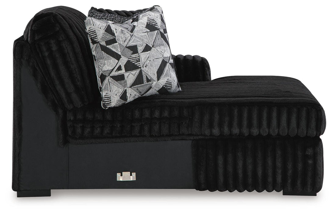 Midnight-Madness Sectional Sofa with Chaise - Pierce Furniture Gallery