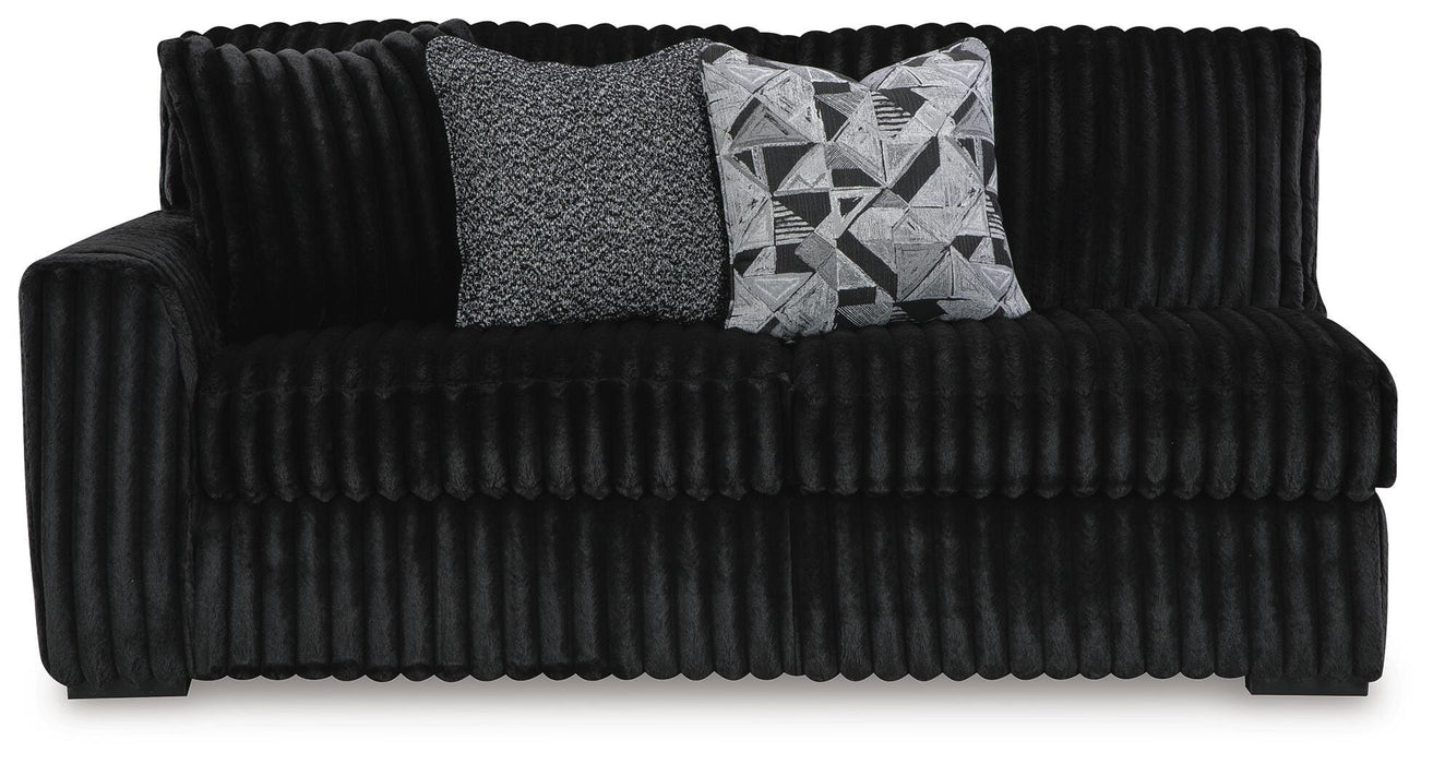 Midnight-Madness Sectional with Chaise - Pierce Furniture Gallery