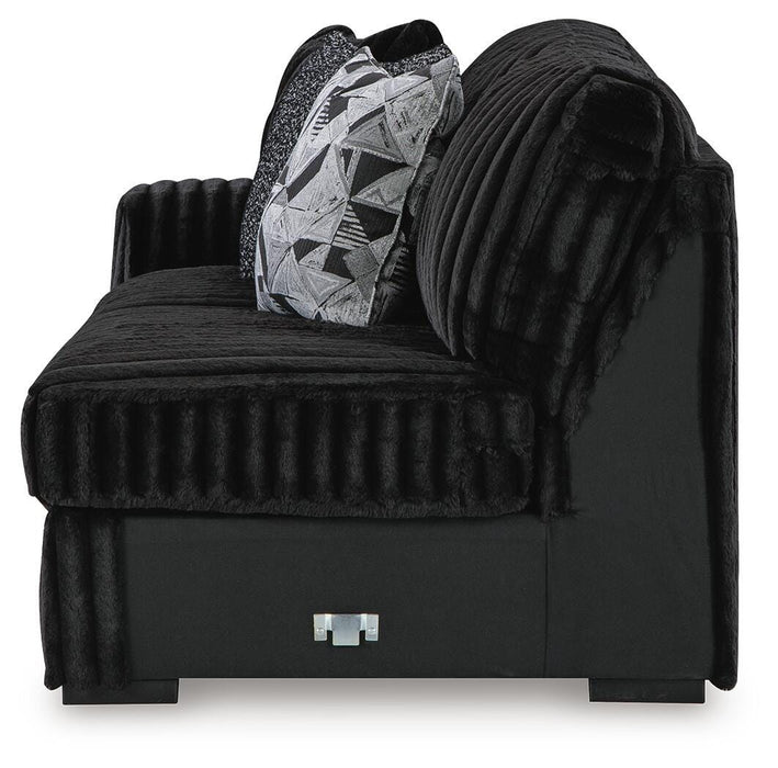 Midnight-Madness Sectional with Chaise - Pierce Furniture Gallery