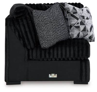 Midnight-Madness Sectional with Chaise - Pierce Furniture Gallery