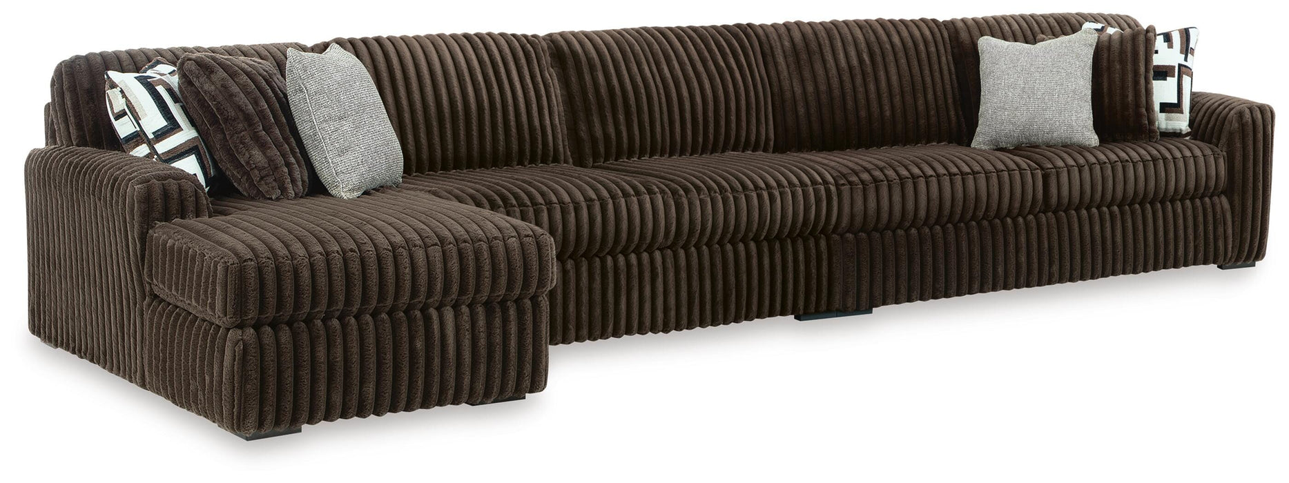 Midnight-Madness Sectional with Chaise - Pierce Furniture Gallery