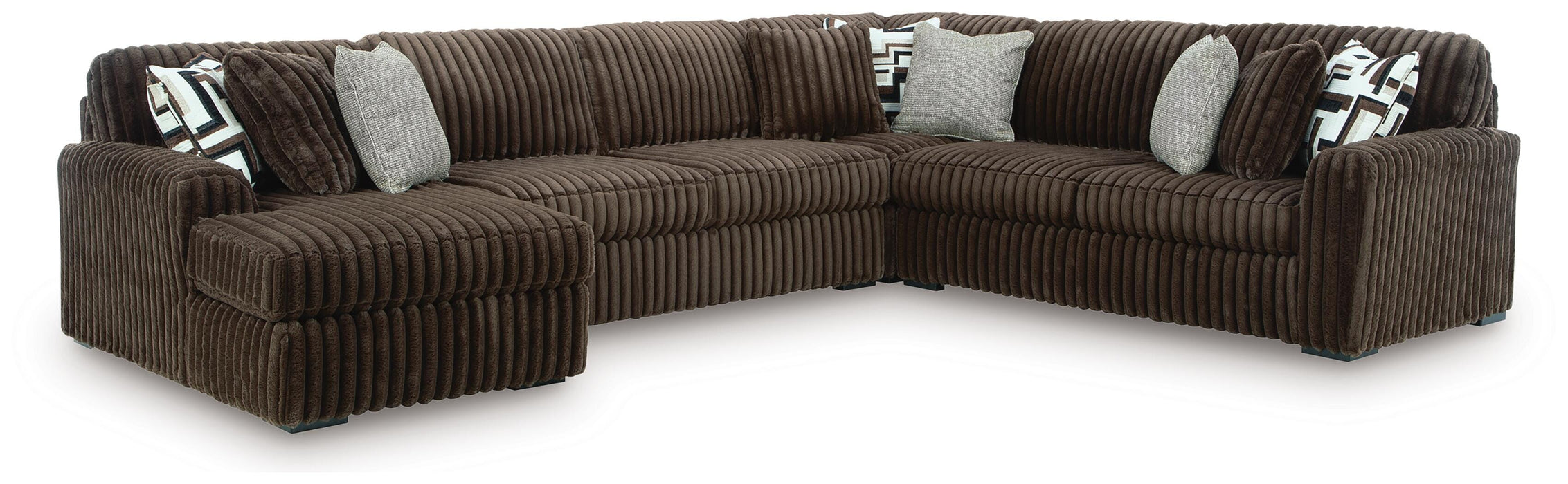 Midnight-Madness Sectional with Chaise - Pierce Furniture Gallery