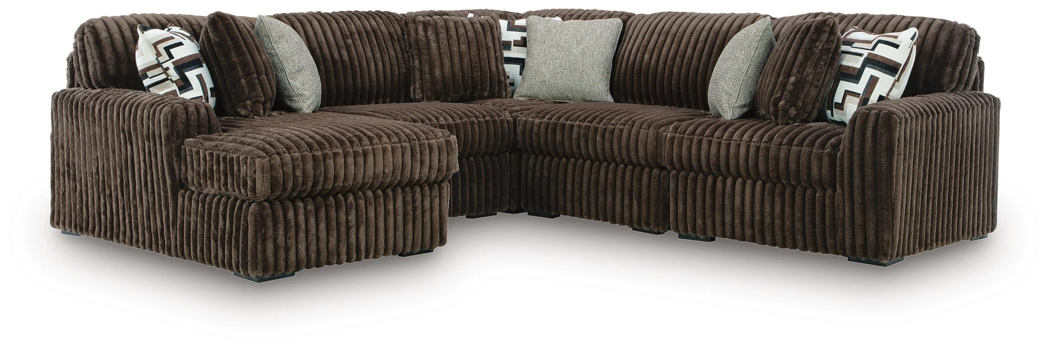 Midnight-Madness Sectional with Chaise - Pierce Furniture Gallery
