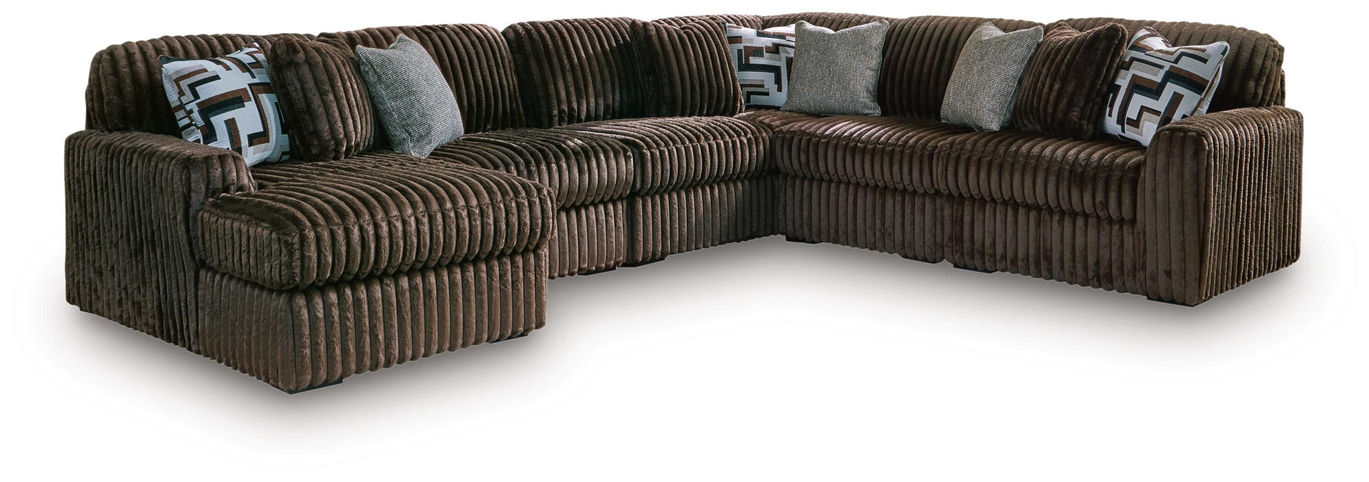 Midnight-Madness Sectional with Chaise - Pierce Furniture Gallery