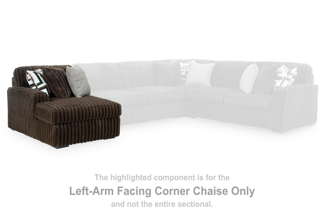 Midnight-Madness Sectional with Chaise - Pierce Furniture Gallery