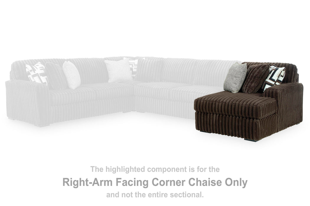 Midnight-Madness Sectional with Chaise - Pierce Furniture Gallery
