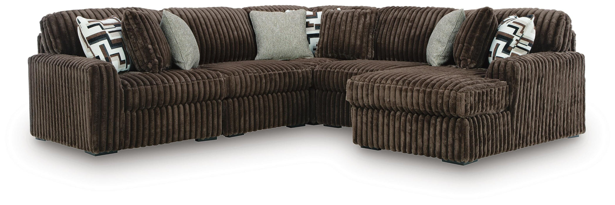 Midnight-Madness Sectional with Chaise - Pierce Furniture Gallery