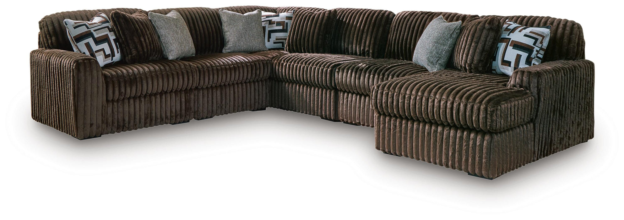 Midnight-Madness Sectional with Chaise - Pierce Furniture Gallery