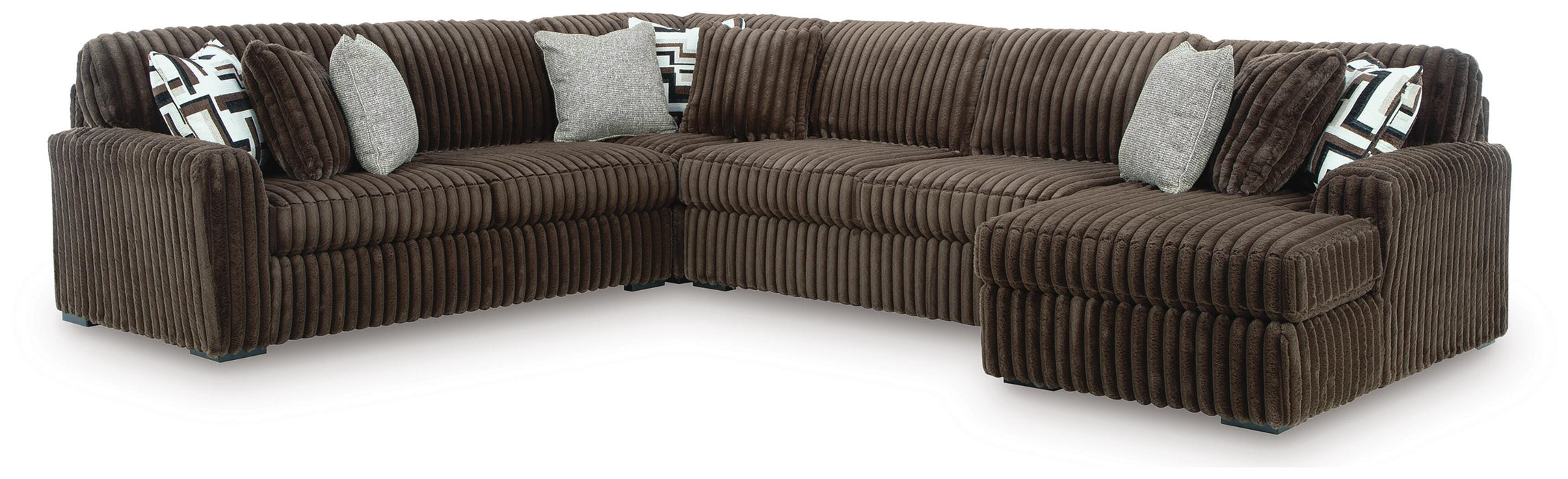 Midnight-Madness Sectional with Chaise - Pierce Furniture Gallery