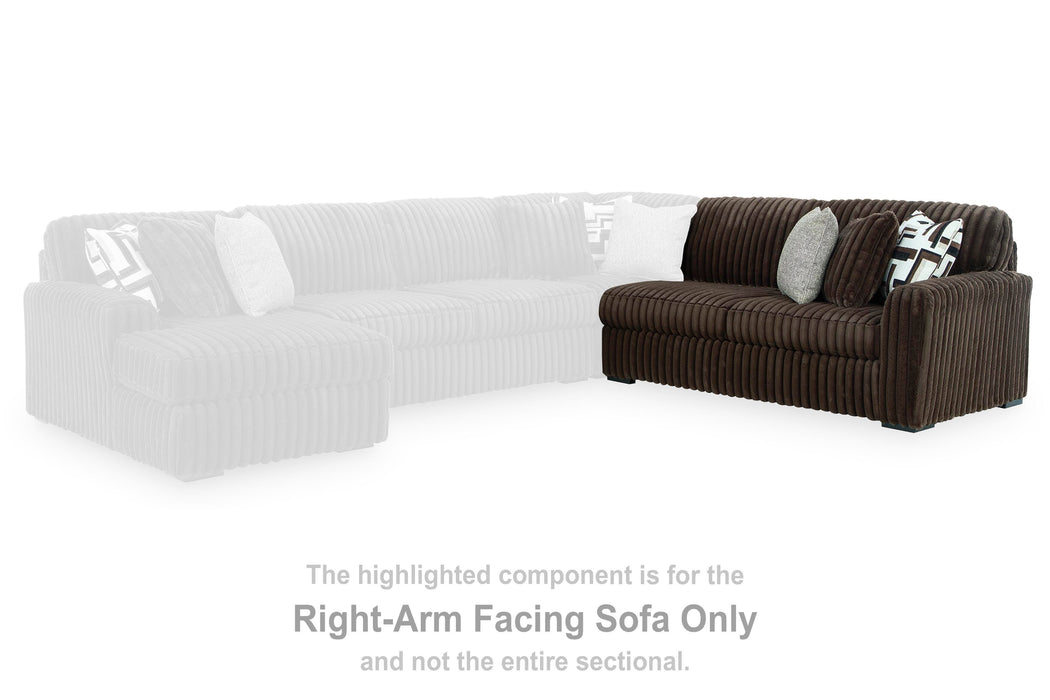 Midnight-Madness Sectional with Chaise - Pierce Furniture Gallery
