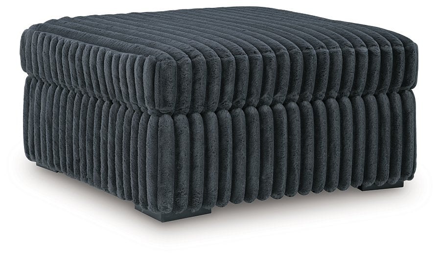 Midnight-Madness Oversized Accent Ottoman - Pierce Furniture Gallery