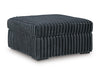 Midnight-Madness Oversized Accent Ottoman - Pierce Furniture Gallery
