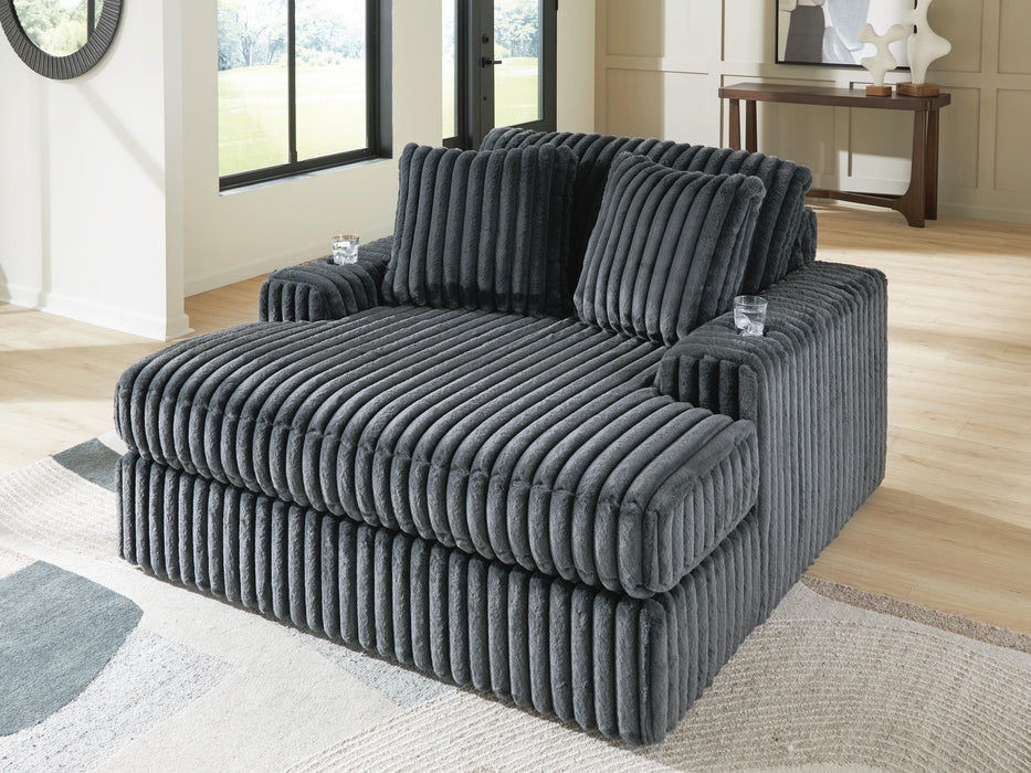 Midnight-Madness Oversized Chaise - Pierce Furniture Gallery