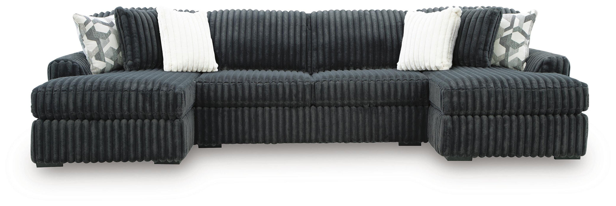 Midnight-Madness Sectional with Chaise - Pierce Furniture Gallery