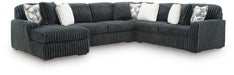 Midnight-Madness Sectional with Chaise - Pierce Furniture Gallery