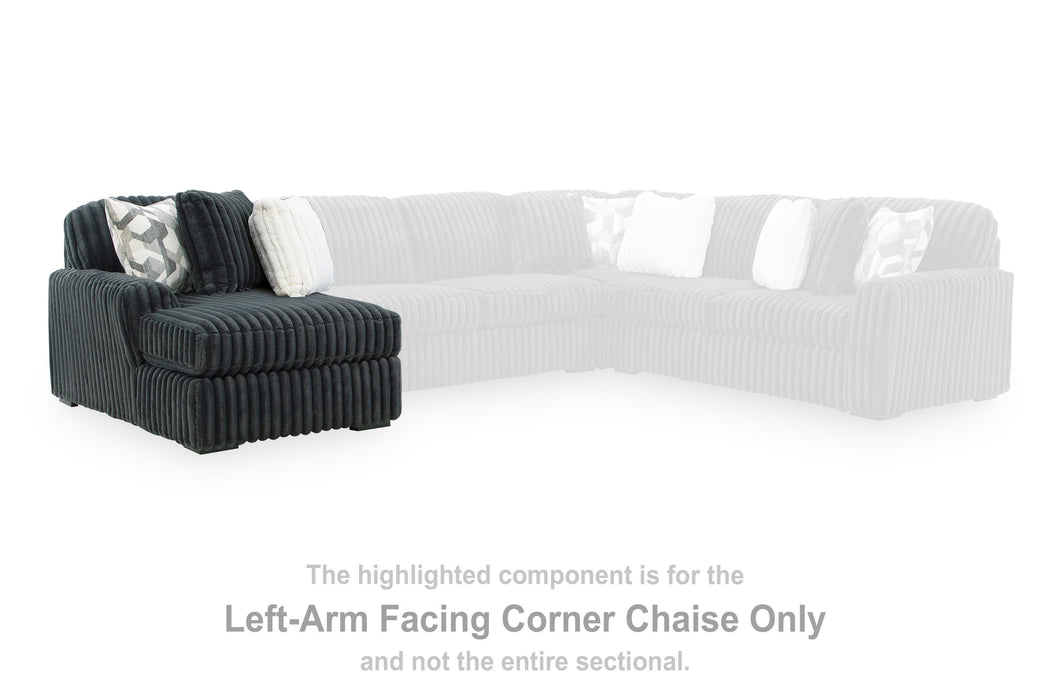 Midnight-Madness Sectional with Chaise - Pierce Furniture Gallery