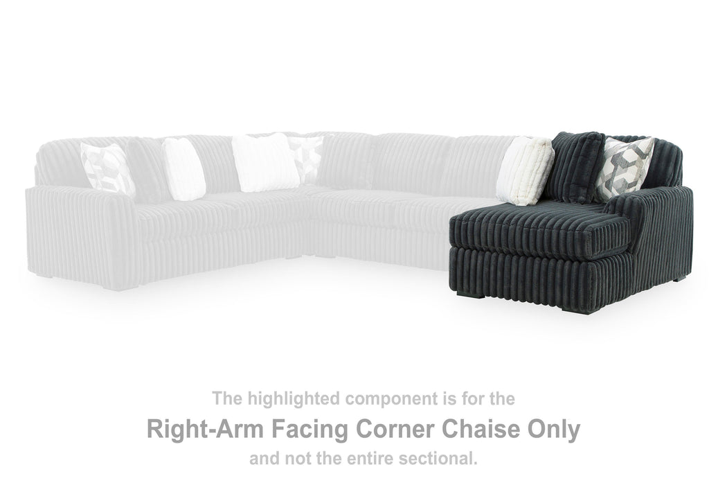 Midnight-Madness Sectional Sofa with Chaise - Pierce Furniture Gallery