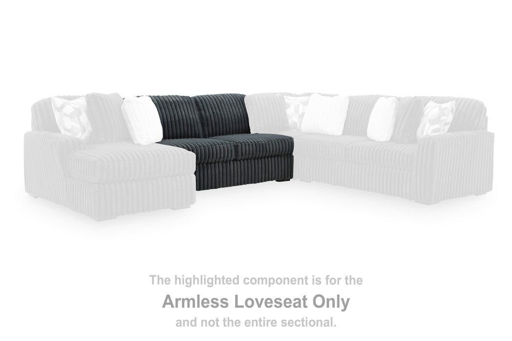 Midnight-Madness Sectional with Chaise - Pierce Furniture Gallery