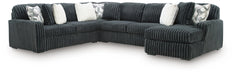 Midnight-Madness Sectional with Chaise - Pierce Furniture Gallery
