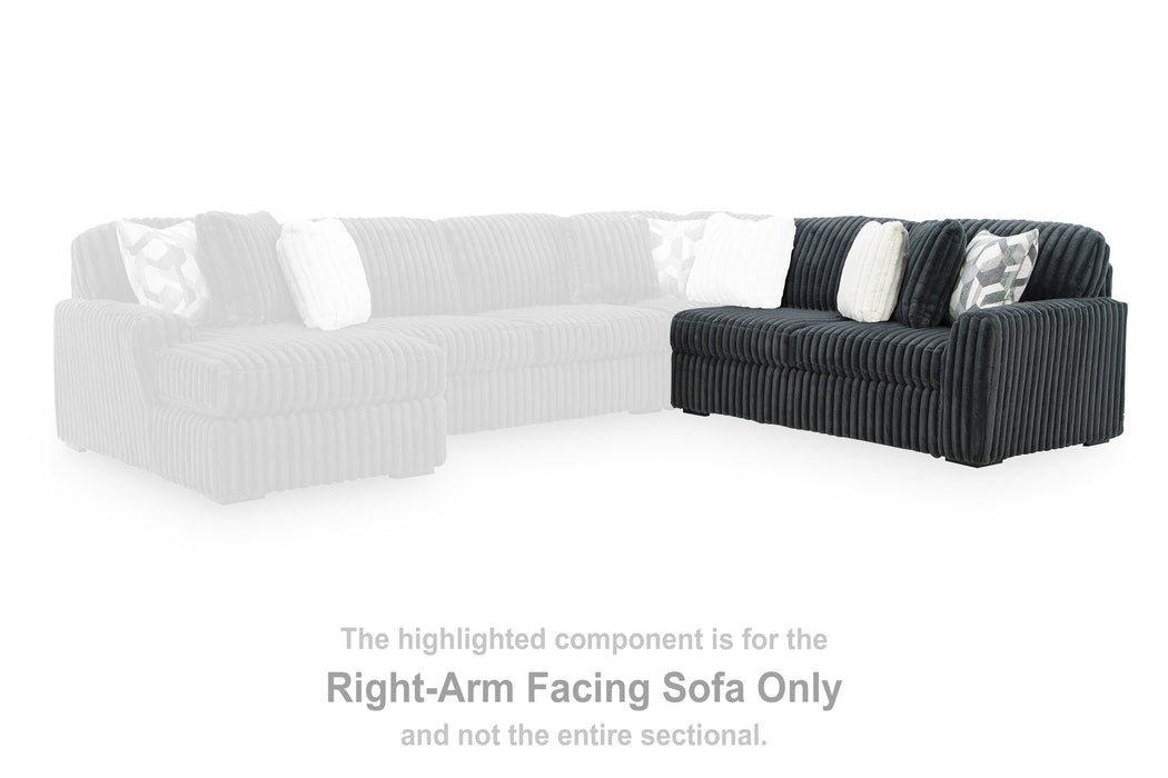 Midnight-Madness Sectional Sofa with Chaise - Pierce Furniture Gallery