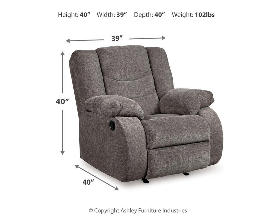 Tulen Recliner - Pierce Furniture Gallery