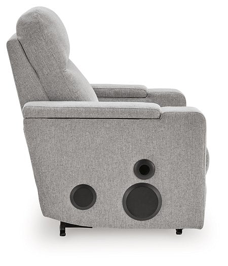 Pineland Power Glider Recliner with Audio System - Pierce Furniture Gallery