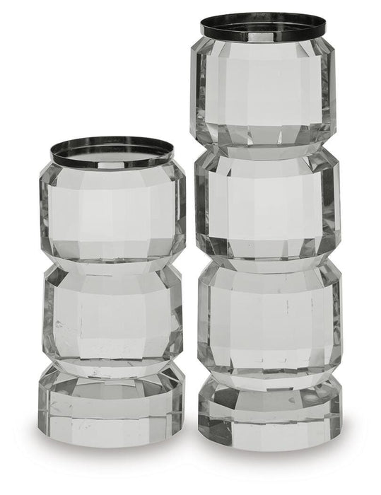 Brentley Candle Holder Set (Set of 2) - Pierce Furniture Gallery