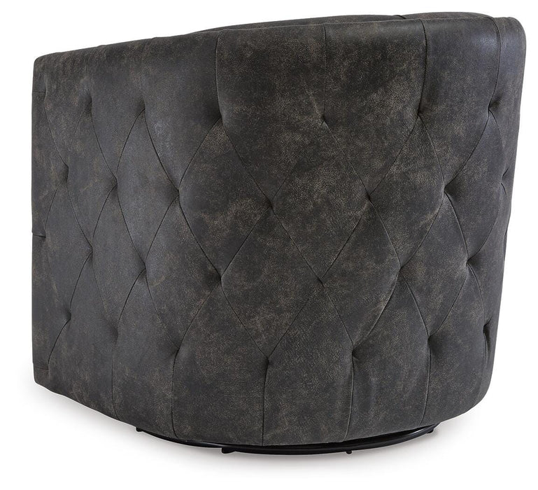 Brentlow Swivel Accent Chair - Pierce Furniture Gallery